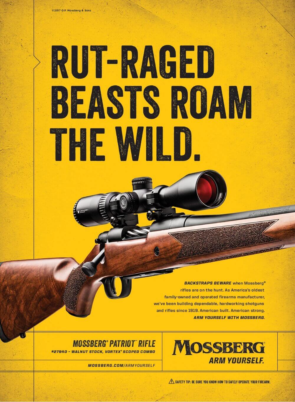 Mossberg print ad
