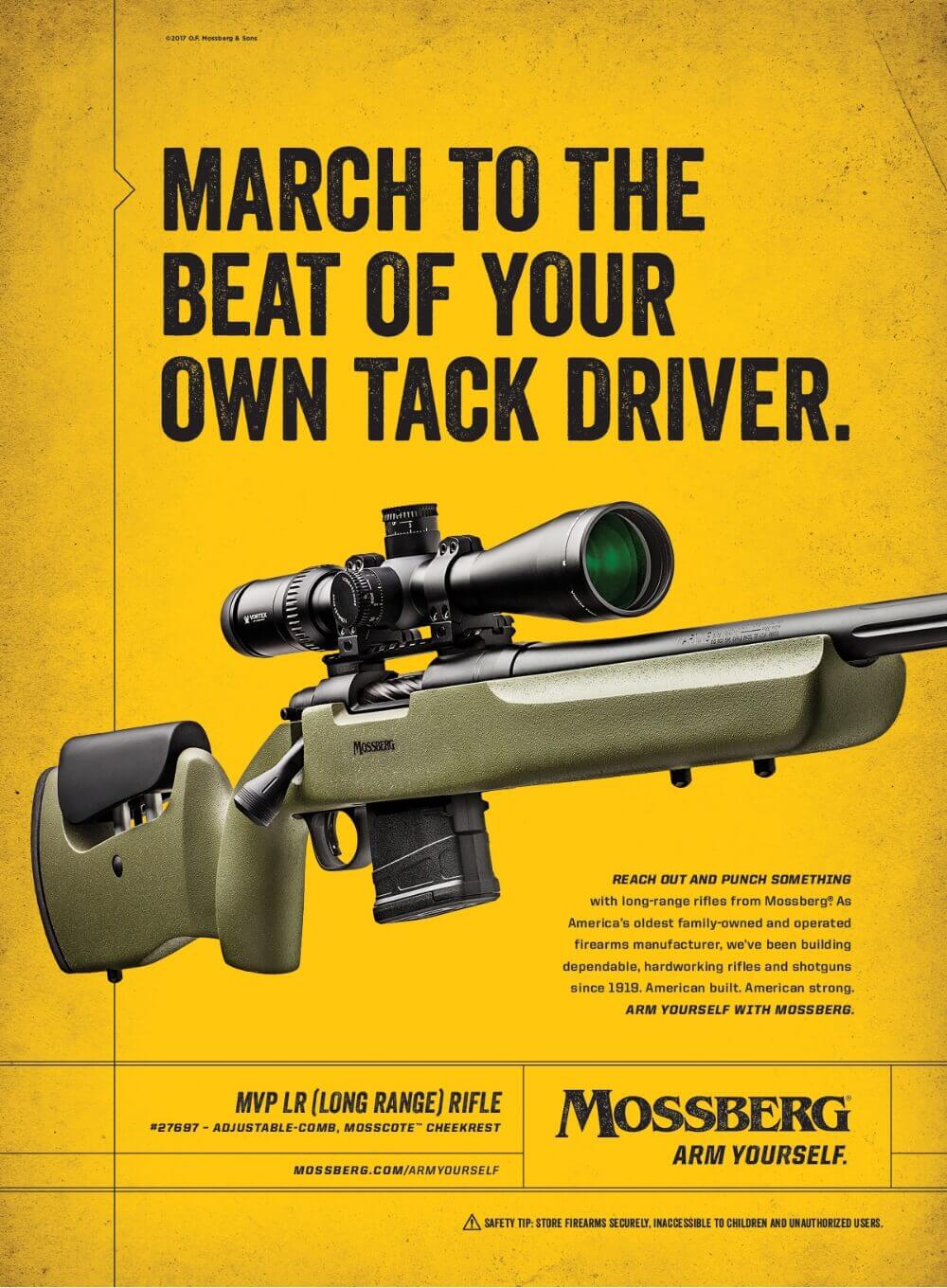 Mossberg print ad